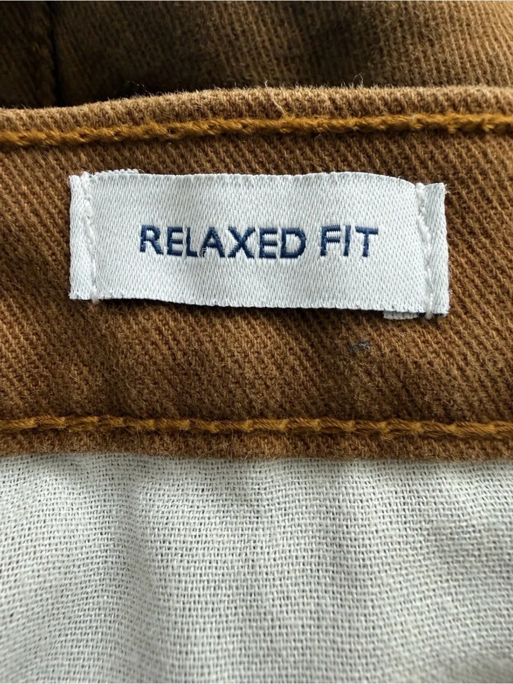 Saddlebred Jeans Mens 32/32 Relaxed Fit Brown Denim EUC